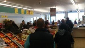 Aldi the day before Alleheiligen (All Saints Day) Foto Credit:  Germerican Denglish