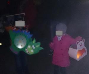 Faces have been changed to protect the innocent, but these 2 aren't particularly innocent!